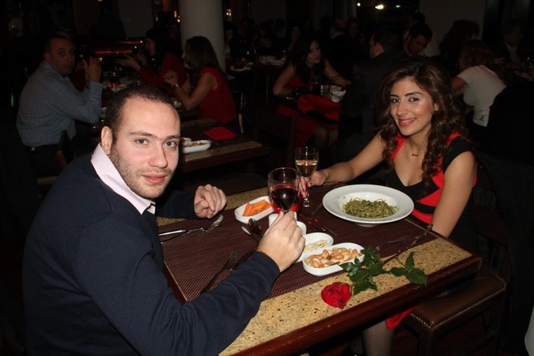 Valentine at Caffe Mondo
